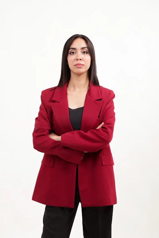 Élégante veste à imprimé léopard