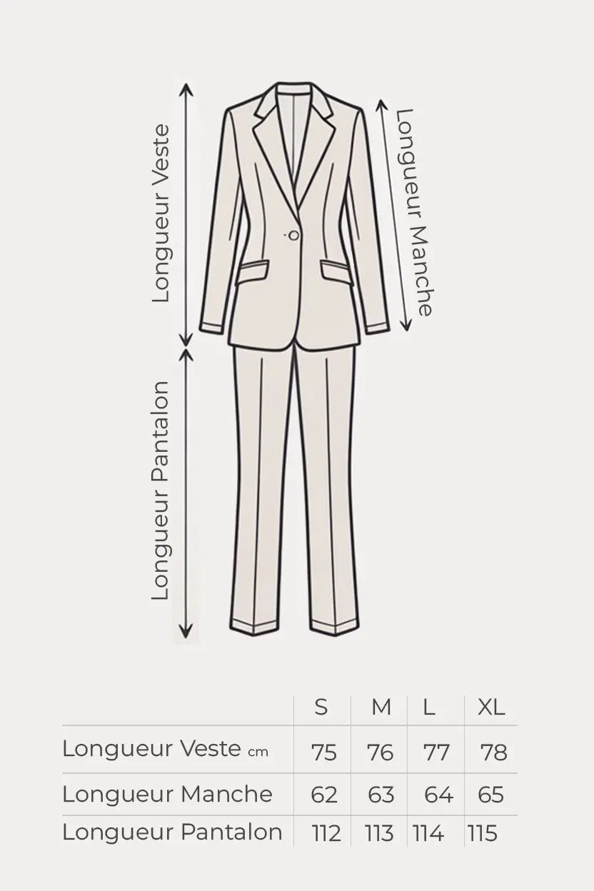 Ensemble veste et pantalon classique